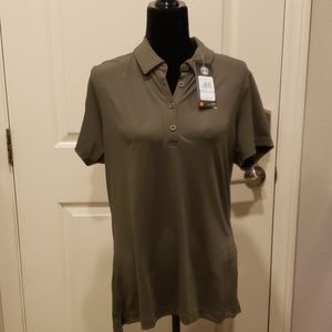 Under armor heat gear womens polo size XL